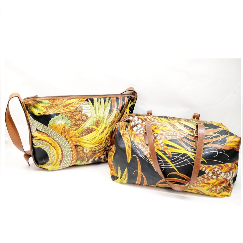 Salvatore Ferragamo Jungle bag set